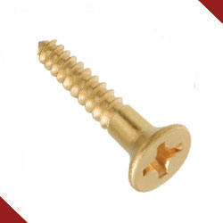 brass screws brass flat head screws