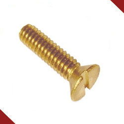brass screws brass flat head screws
